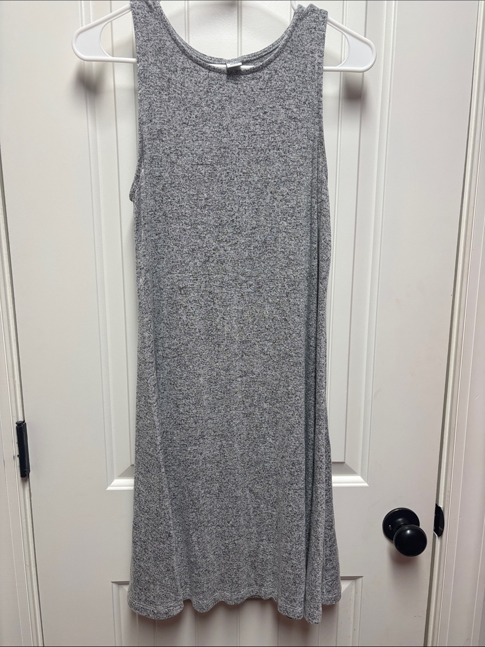 Old Navy Sleeveless Gray Knit Swing Dress size M